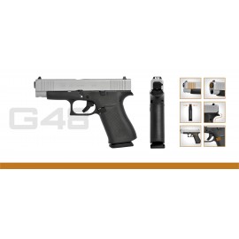 Glock 48 Silver Slide